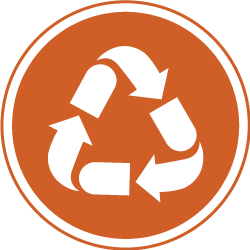 Logo for waste reduction