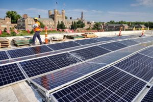 WashU Adds Solar to Four East End Buildings