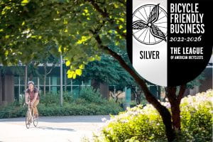 Medical Campus Recognized as Silver-level Bicycle Friendly Business